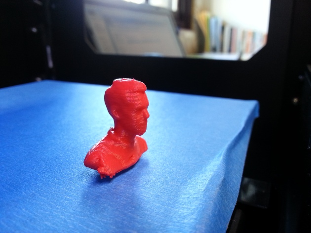 I've been printed (on a 3D printer)